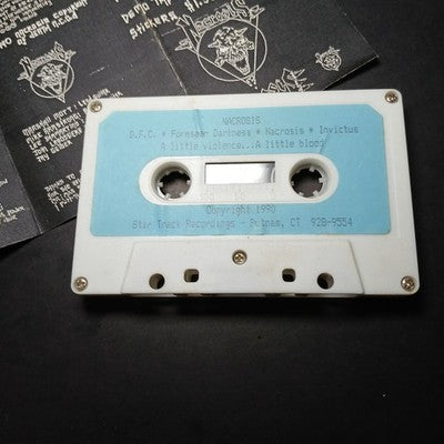 Nacrosis A Little Violence A Little Blood Tape Cassette USA Death Grindcore