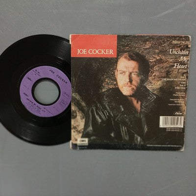 Joe Cocker Unchain My Heart 7" Edit Vinyl 7" Single French Pressing Rock