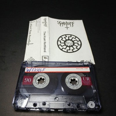 Wervolf The Aryan Northland Tape Cassette Album Rare Black Metal