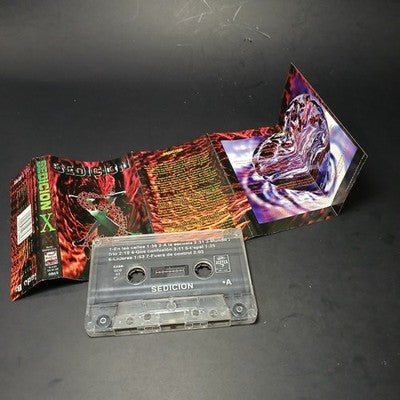 Sedicion X Tape Cassette Album Rare Mexico Pressing Hardcore Punk