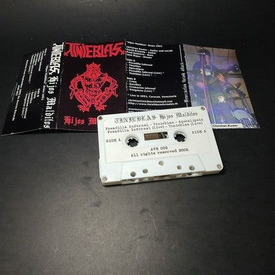 Tinieblas Hijos Malditos Tape Cassette Album Venezuela Pressing Heavy Metal
