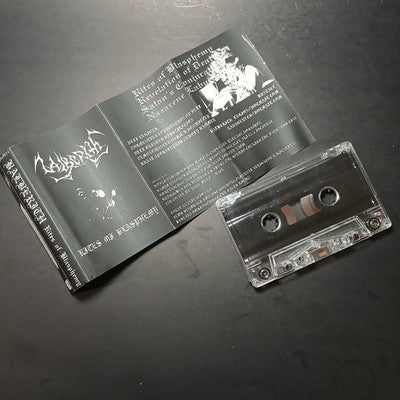 Balberith Rites Of Blasphemy Tape Cassette Album Japan Pressing Rare Black Metal