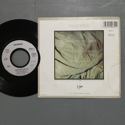 Sandra Everlasting Love Vinyl 7" Single French Pressing 80s Synth Pop