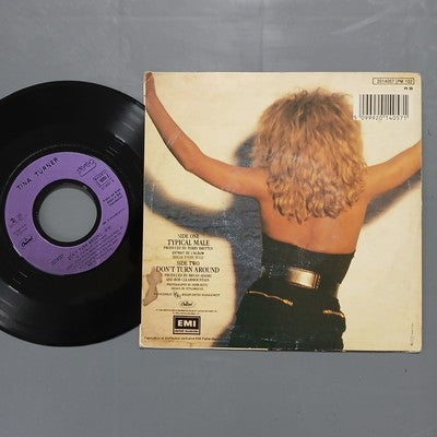 Tina Turner Typical Male Vinyl 7" Single French Pressing Rock Soul Pop