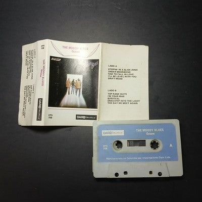 The Moody Blues Octave Tape Cassette Album Colombia Pressing Rare Classic Rock