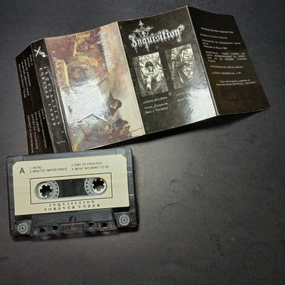 Inquisition Forever Under Tape Cassette Album Colombia Pressing Rare Black Metal