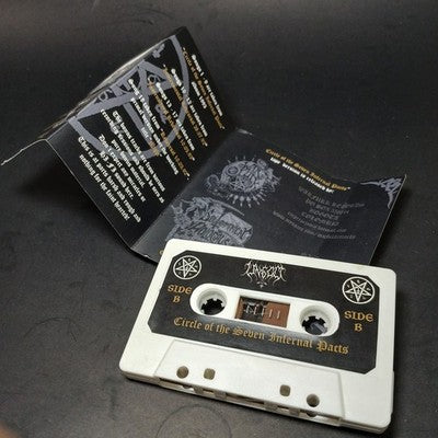 Ungod Circle Of The Seven Infernal Pacts Tape Cassette Colombia Black Metal