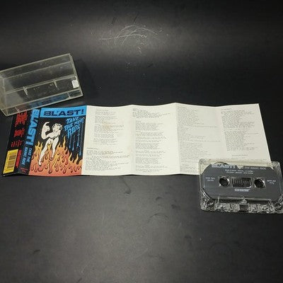 Blast Take The Manic Ride Tape Cassette Album USA Pressing Hardcore Punk