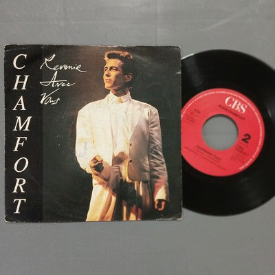 Alain Chamfort Revenir Avec Vous Vinyl 7" Single French Pressing Pop