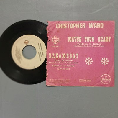 Christopher Ward Maybe Your Heart Dreamboat Vinyl 7" Single Colombian Press