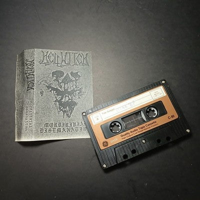 Hellwitch Mordirivial Disemanation Tape Cassette Album USA Pressing Death Thrash