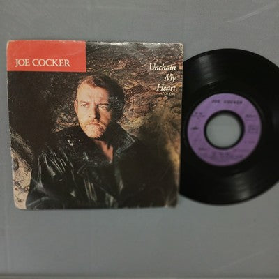 Joe Cocker Unchain My Heart 7" Edit Vinyl 7" Single French Pressing Rock