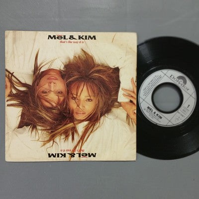Mel & Kim Thats The Way It Is Vinyl 7" Single French Pressing Dance Pop