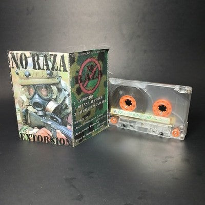 No Raza Extorsion Tape Cassette Album Colombia Pressing Rare Death Thrash Metal