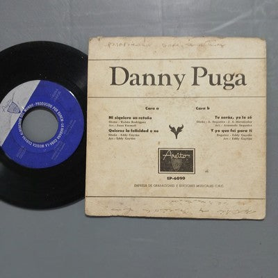 Danny Puga Ni Siguiera Un Retono Vinyl 7" EP Rare Cuban Pressing Bolero