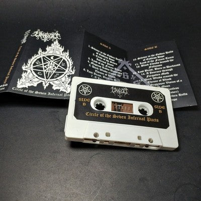 Ungod Circle Of The Seven Infernal Pacts Tape Cassette Colombia Black Metal