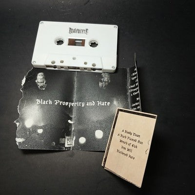 Maledicere Black Prosperity And Hate Tape Cassette USA Pressing Black Metal