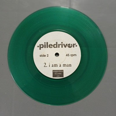 Piledriver The Fall Vinyl 7" EP Green Color Vinyl Rare German Heavy Metal