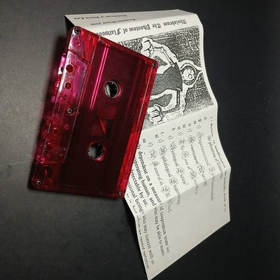 Ahulabrum The Phantom Of Flatwoods Tape Cassette USA Pressing Avantgarde Black