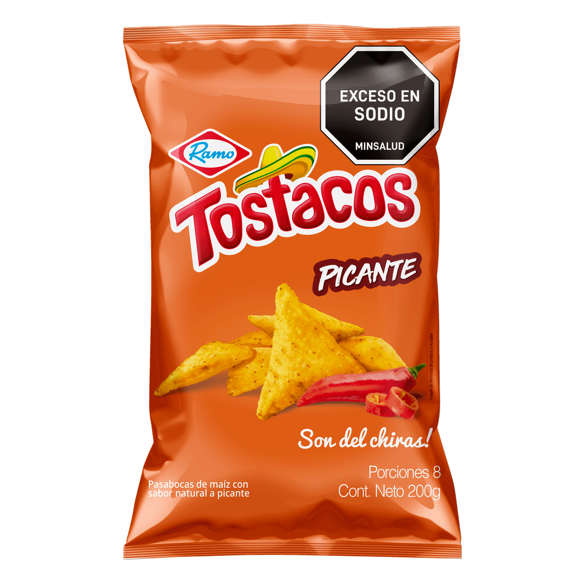Ramo Tostacos Corn Chips Crunchy Maize Snacks Traditional Colombian Treats