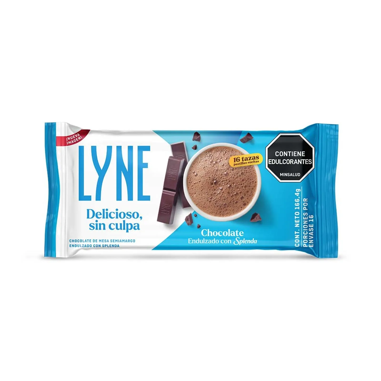 Lyne Sugar Free Table Chocolate Classic with Splenda Diet Cocoa - 166.4g