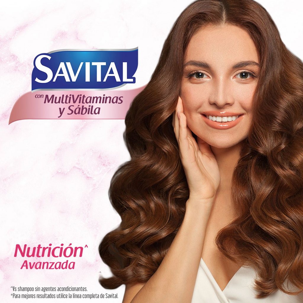 Colombian Savital multivitamin conditioner x490ml. Acondicionador multivitaminas