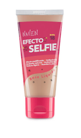 Nailen Selfie Effect Liquid Foundation Matte Face Makeup Base Tone 4 - 30g