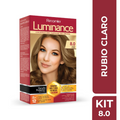 Recamier Hair Color 8.0 Light Blonde Permanent Cream Rubio Claro Kit