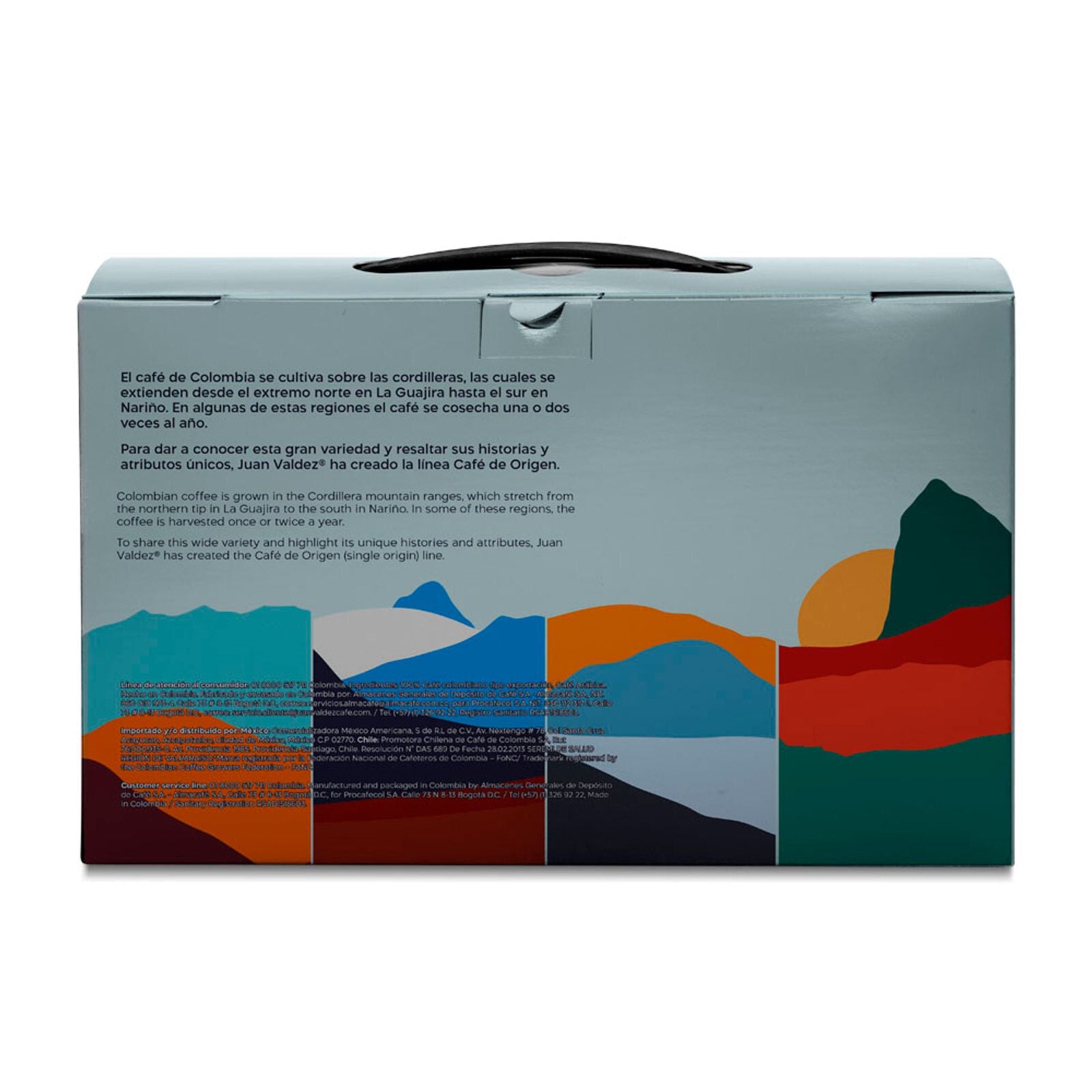 Juan Valdez Ground Coffee 4-Set Origen Premium Regional Selection Variety Pack