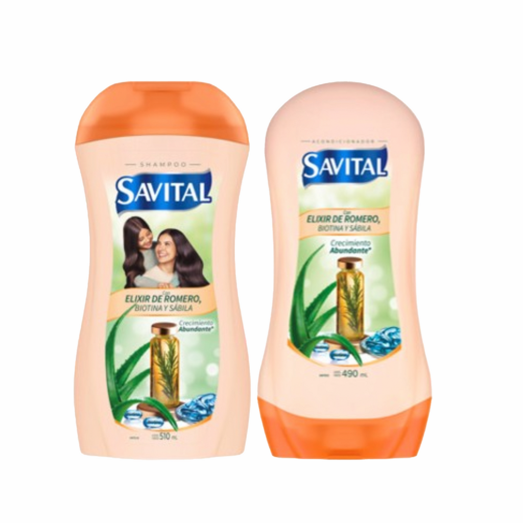 Colombian Savital  Rosemary Elixir Shampoo x510ml + Conditioner x 490ml