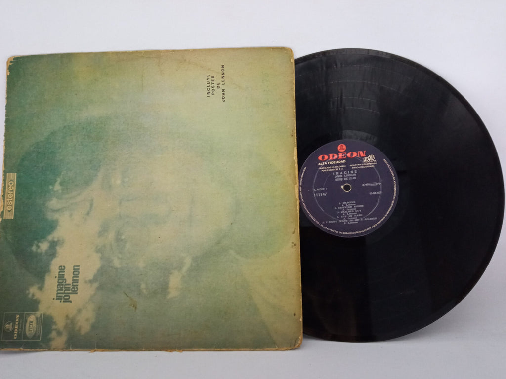 John Lennon Imagine Odeon Vinyl LP Record Classic Rock Original Album Pressing