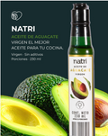 COLOMBIAN NATRI NATRI AVOCADO OIL 230ML FOR COOKING, ACEITE DE AGUACATE