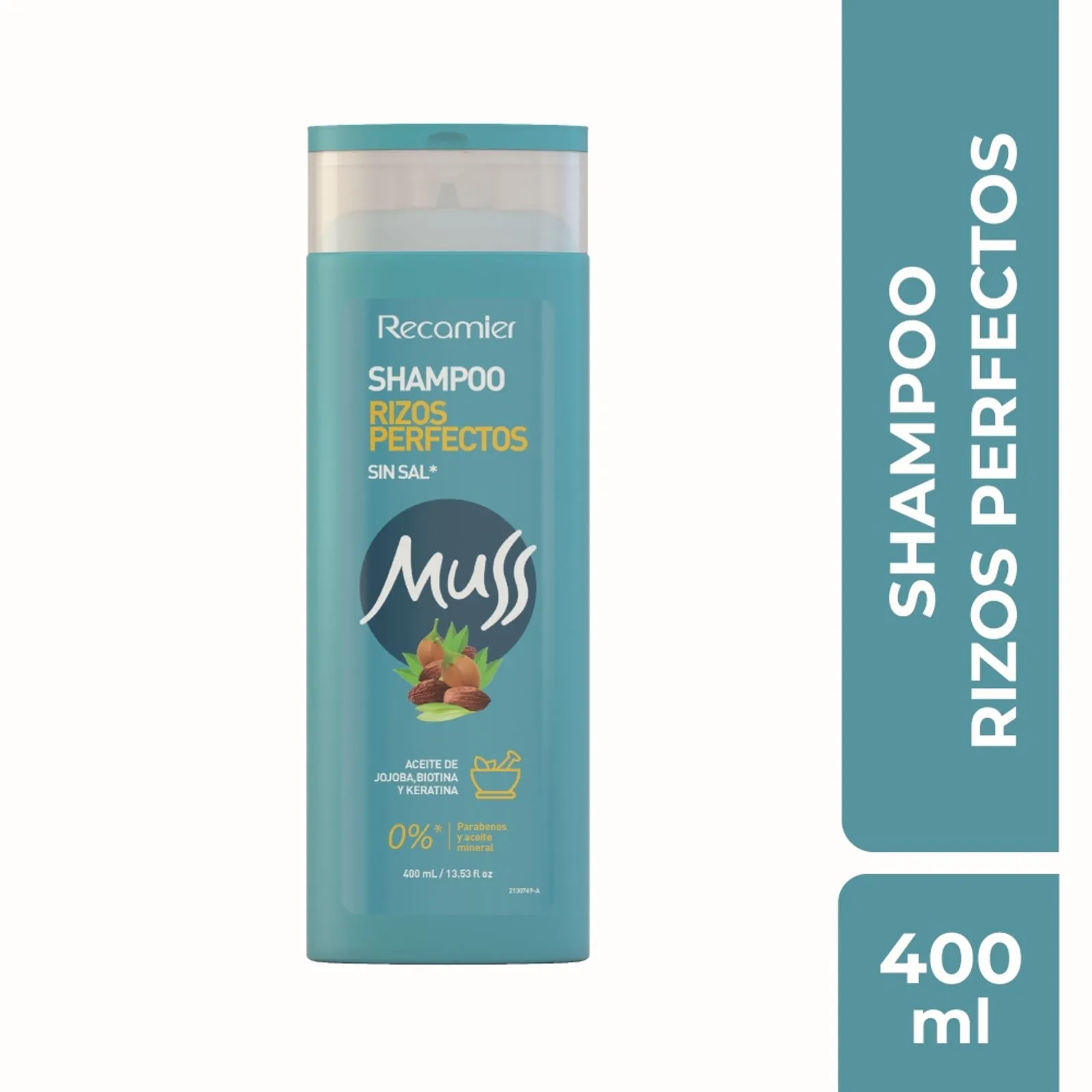 Recamier Muss Perfect Curls Shampoo Rizos Definidos Flex Control - 400ml