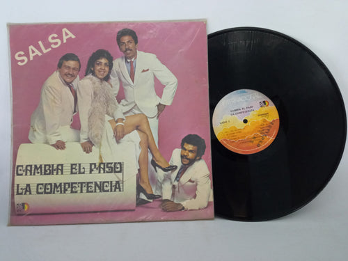 Cambia El Paso La Competencia Internacional Vinyl LP Record Latin Salsa Rare