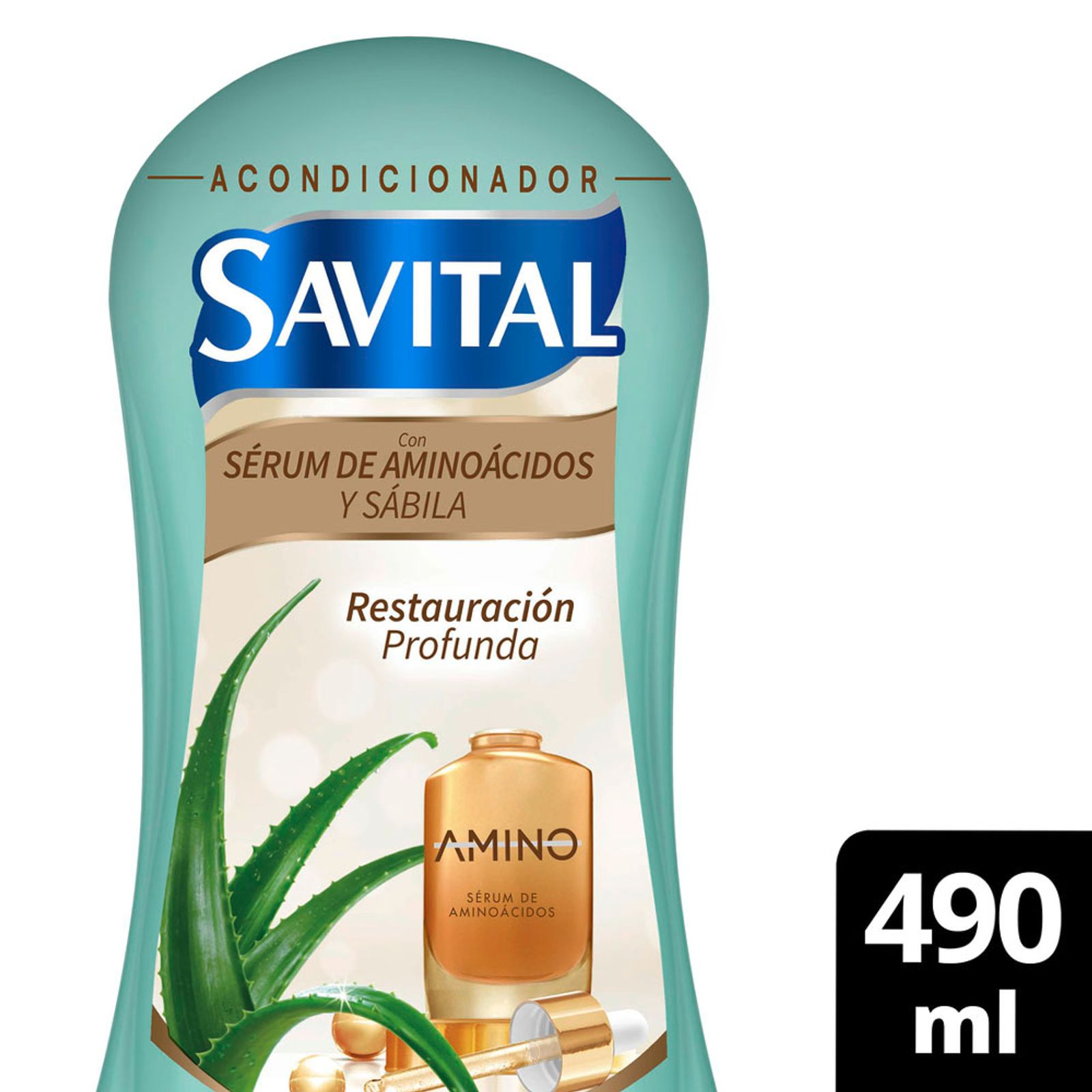 Colombian Savital Amino Acid Conditioner 490 ml. Acondicionador aminoácidos
