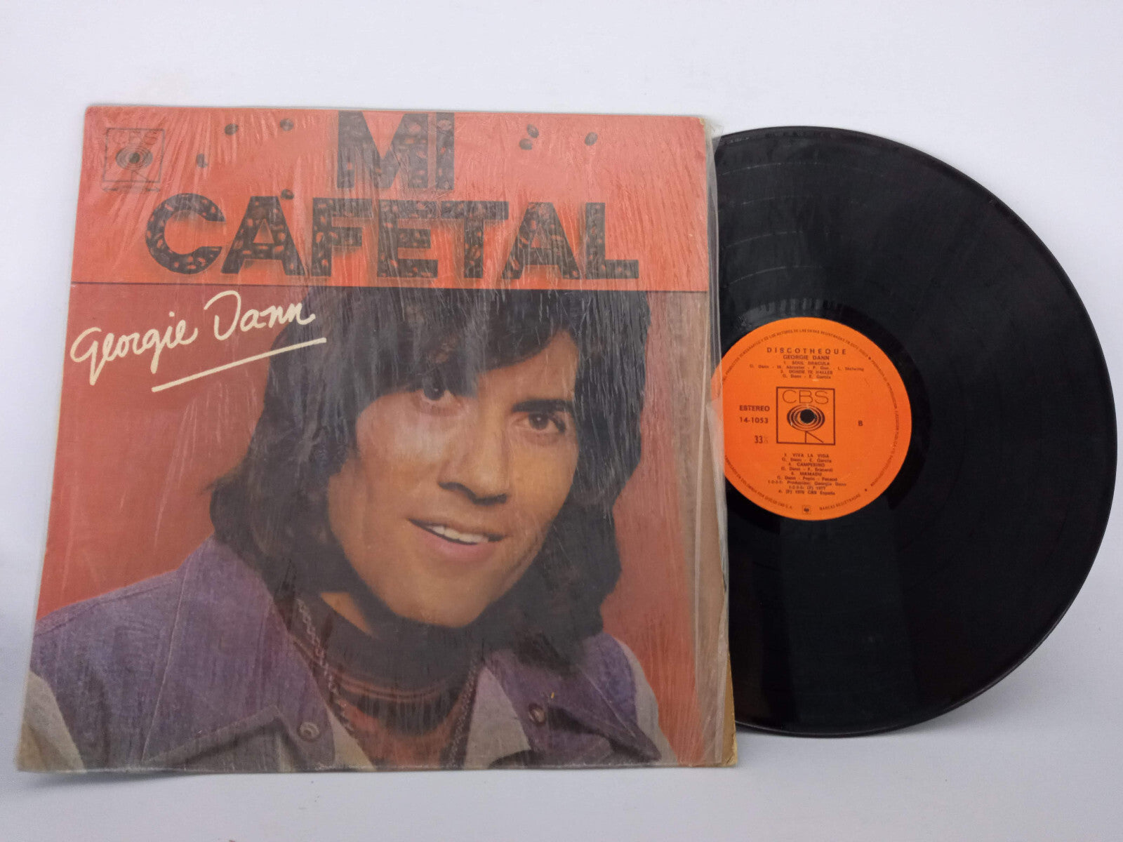 Georgie Dann Mi Cafetal CBS Vinyl LP Record Classic Tropical Pop Cumbia Dance