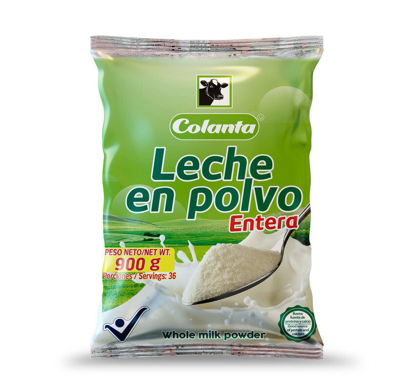 Colanta Whole Milk Powder Leche Entera en Polvo Full Cream - 31.7 oz (900g)