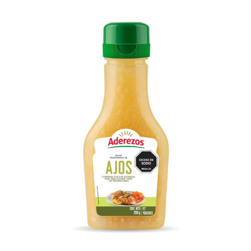 Aderezos Garlic Seasoning Sauce Salsa Sazonadora de Ajo Savory Base - 260g