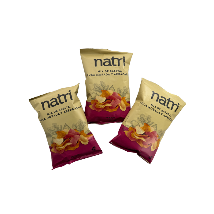 COLOMBIAN NATRI  VEGETABLE CHIPS TRIPACK 90 G, CHIPS DE VEGETALES SALUDABLES