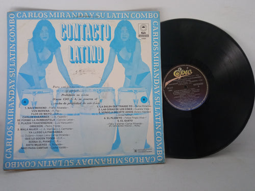 Carlos Miranda Y Su Latin Combo Contacto Latino Epic Vinyl LP Record Latin Jazz