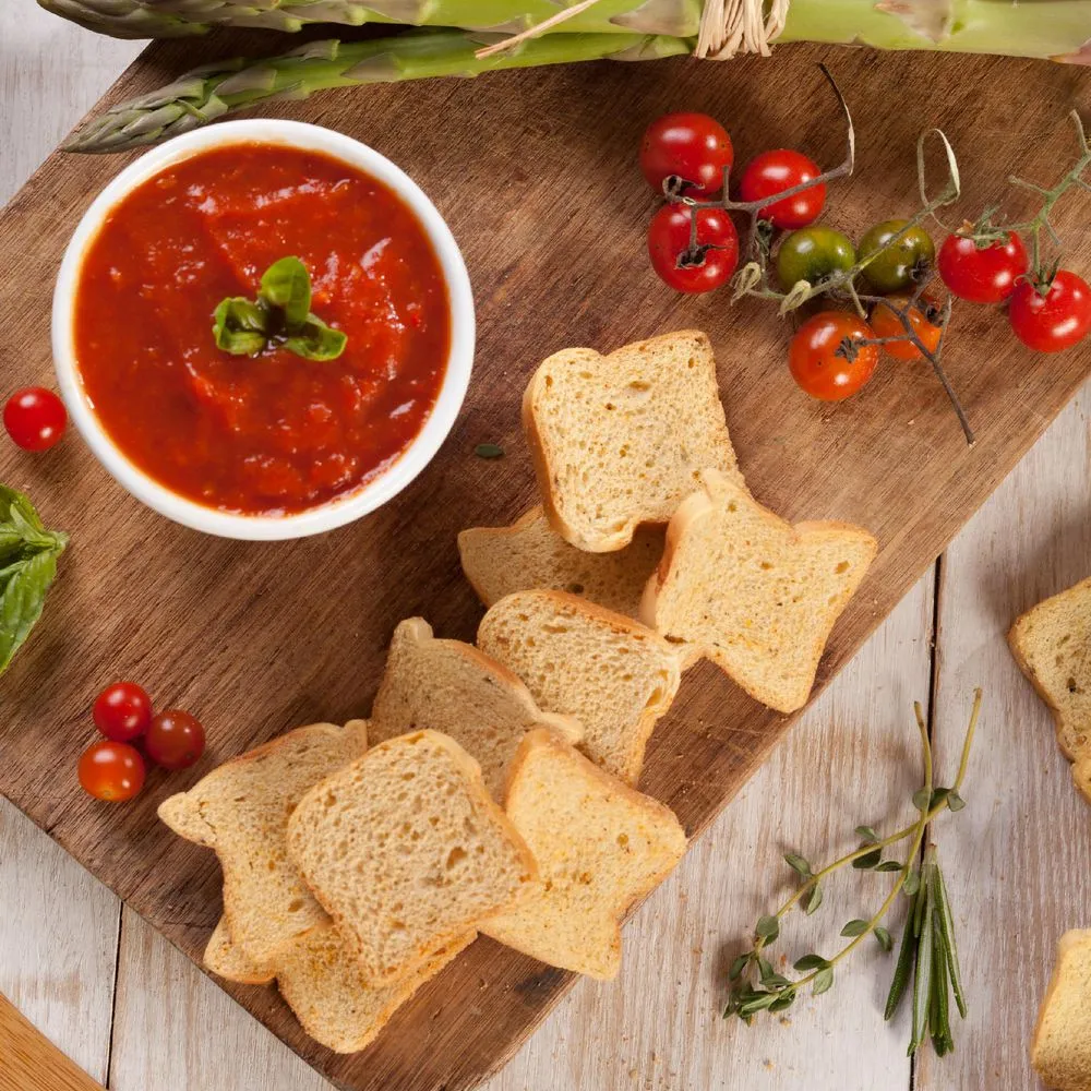 Susanita Seasoned Toast Tostaditas Alinadas Savory Herb Bread Snack - 250g