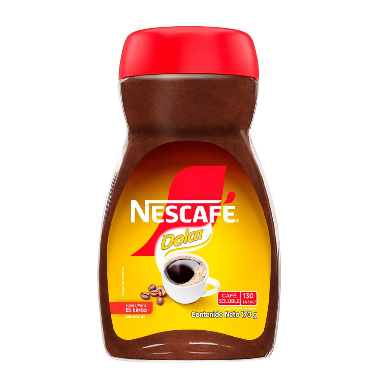 Nescafe Dolca Instant Coffee Cafe Instantaneo Tinto Smooth Sweet Taste - 170g