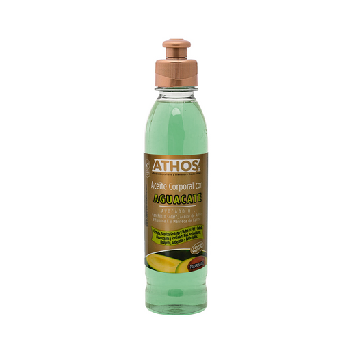 Athos Avocado Body Oil Nourishing Skin Care Aceite de Aguacate Jar - 250ml