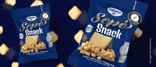 Alpina Sopo Cheese Snacks Pasabocas Queso Sopo Traditional Gourmet Bites 23g