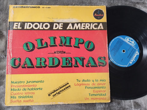 Olimpo Cárdenas	El Idolo De America	Sonolux	LP, Album