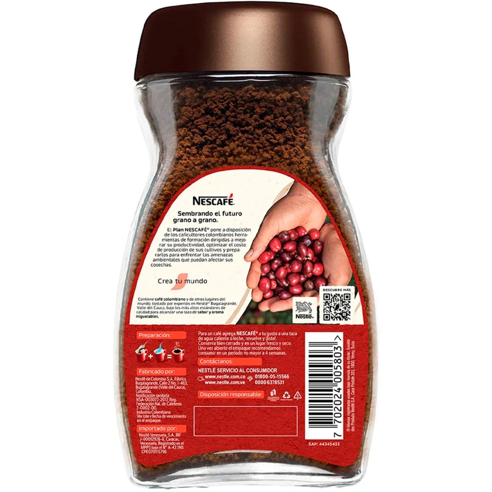 Colombia Nescafe tradition Instant Coffee 170g   cafe Instantaneo