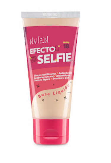 Nailen Selfie Effect Liquid Foundation Matte Face Makeup Base Tone 2 - 30g