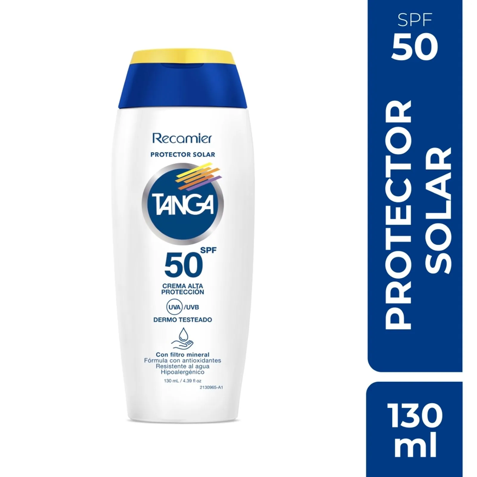 Recamier Tanga Sunscreen SPF 50 Body Protection Cream Sunblock - 130ml