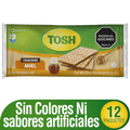 Tosh Bran and Honey Cookies Pack Salvado y Miel Healthy Food Snack 12u 324g