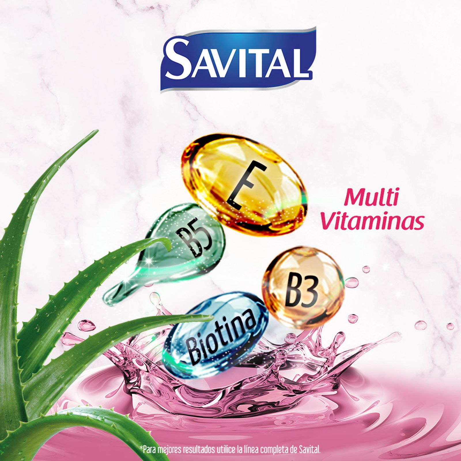 Colombian Savital multivitamin conditioner x490ml. Acondicionador multivitaminas